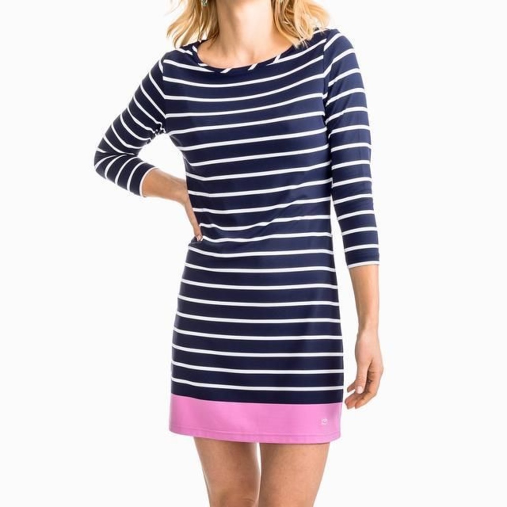 Southern Tide Coastline Striped Dress